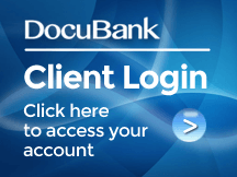 Docubank Client Login Button - click to redirect to login page